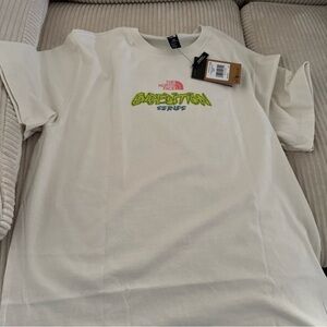 The North Face Cream T-Shirt expedition series